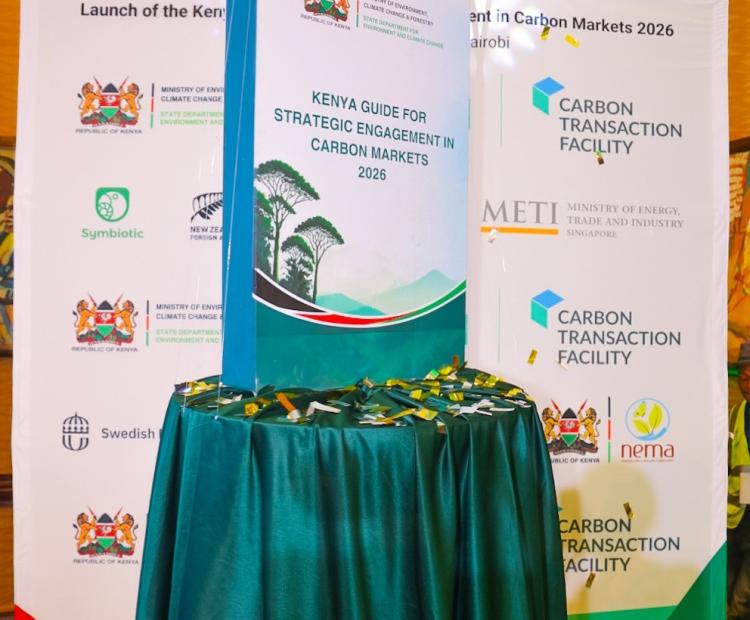 Launch of the Kenya Guide for Strategic Engagement in Carbon Markets 2026